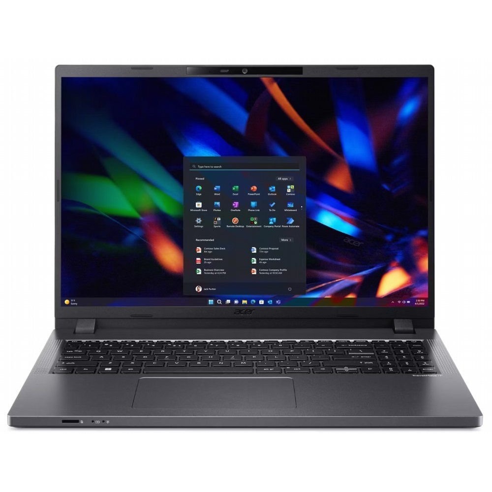 Acer TravelMate P2 |16″ WUXGA IPS | Intel Core i7-1355U | 16GB RAM | 512GB SSD | W11 Pro | Steel Grey