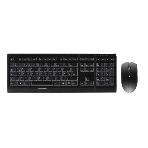 CHERRY B.Unlimited 3.0 | Draadloze Muis en Toetsenbordcombo | QWERTY | Zwart