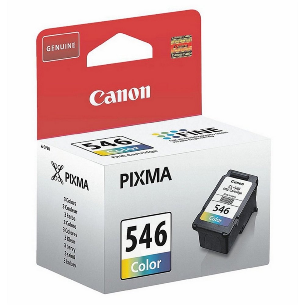 Canon CL-546 | Originele Cyaan/Magenta/Geel Inktcartridge | 1 Stuk
