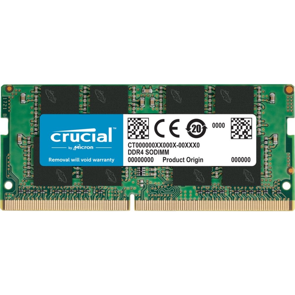Crucial | 1x8GB DDR4 | 3200MHz | SODIMM | CL22 | Geheugenmodule | RAM