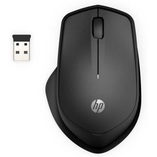 HP 280 Silent | Draadloze Muis | Links- en Rechtshandig | RF | 1200 DPI | Zwart
