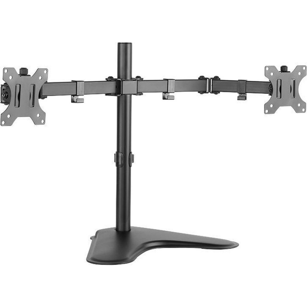 LogiLink BP0045 | Verstelbare Monitor-bureausteun | Tot 32″ | Max 8kg | VESA 100×100 | 2 Monitoren