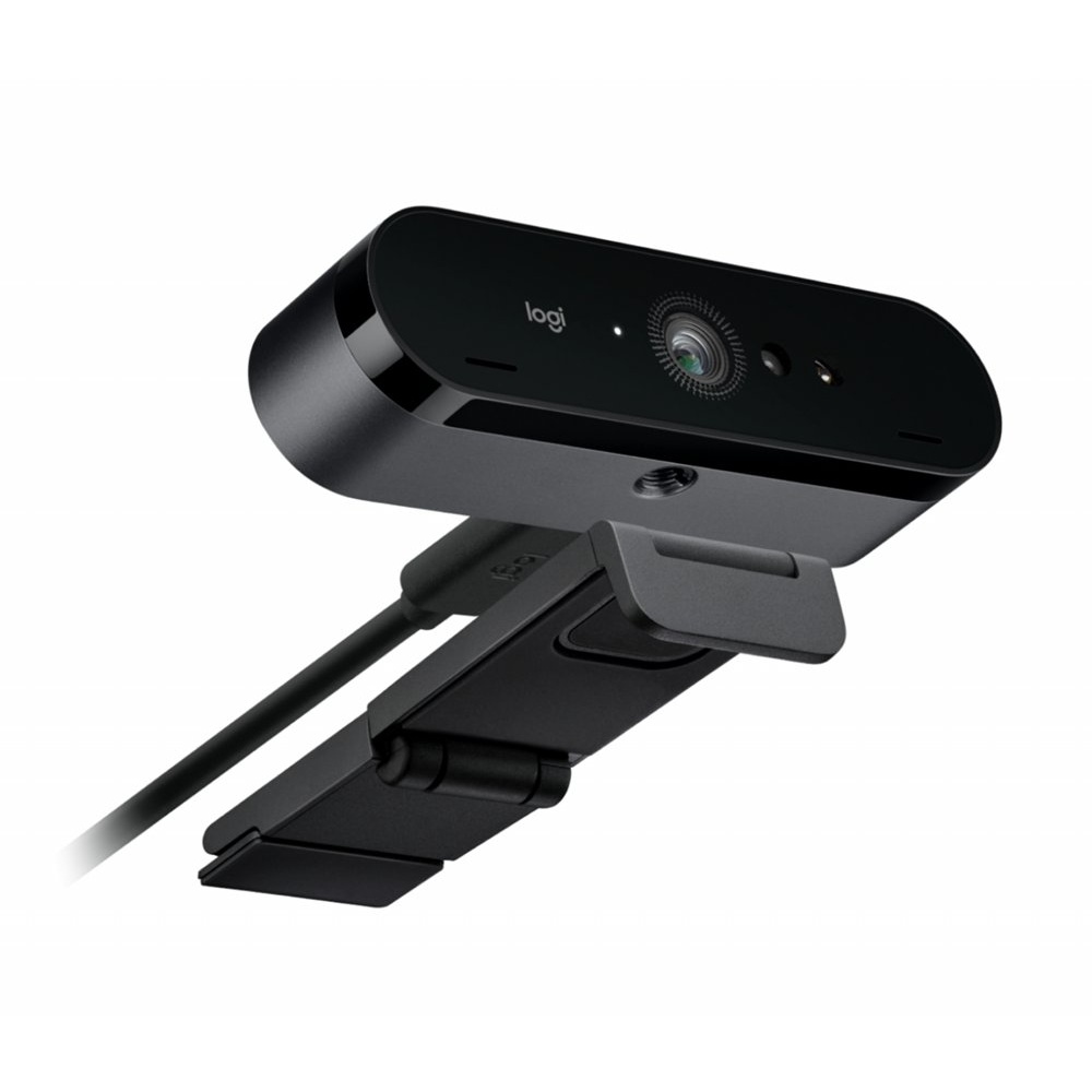 Logitech BRIO | 4K Ultra HD Webcam (13 MP) | HDR | 30 fps 4K / 60 fps Full HD | Windows Hello | USB-C