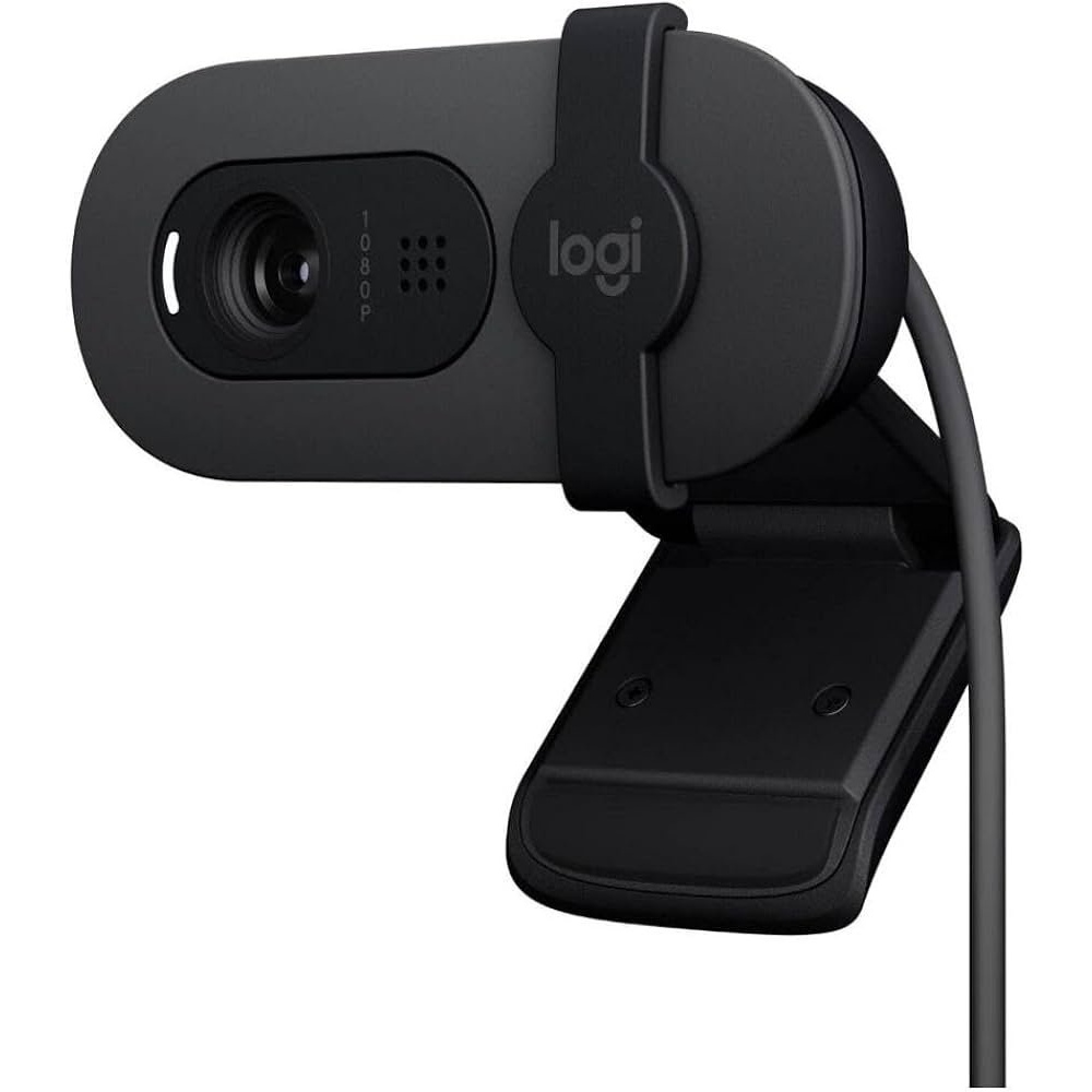 Logitech Brio 100 Full HD Webcam | 1080p | Ingebouwde Microfoon | Privacy Shutter | USB-A | Grafiet