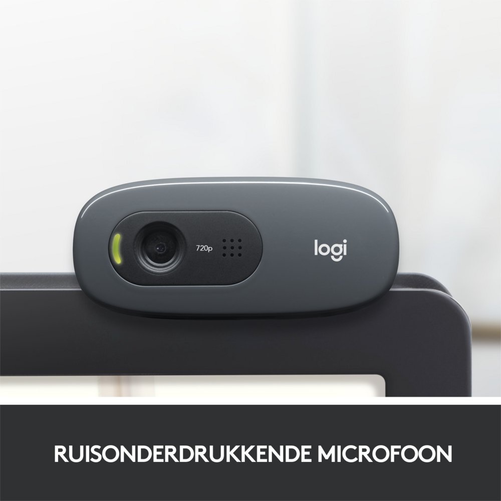 Logitech C270 | 720p 30FPS USB Webcam met Microfoon - Afbeelding 3