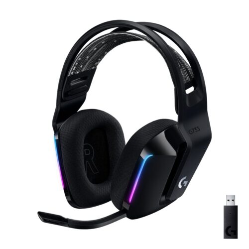 Logitech G G733 LIGHTSPEED Wireless Gaming Headset | RGB | Zwart