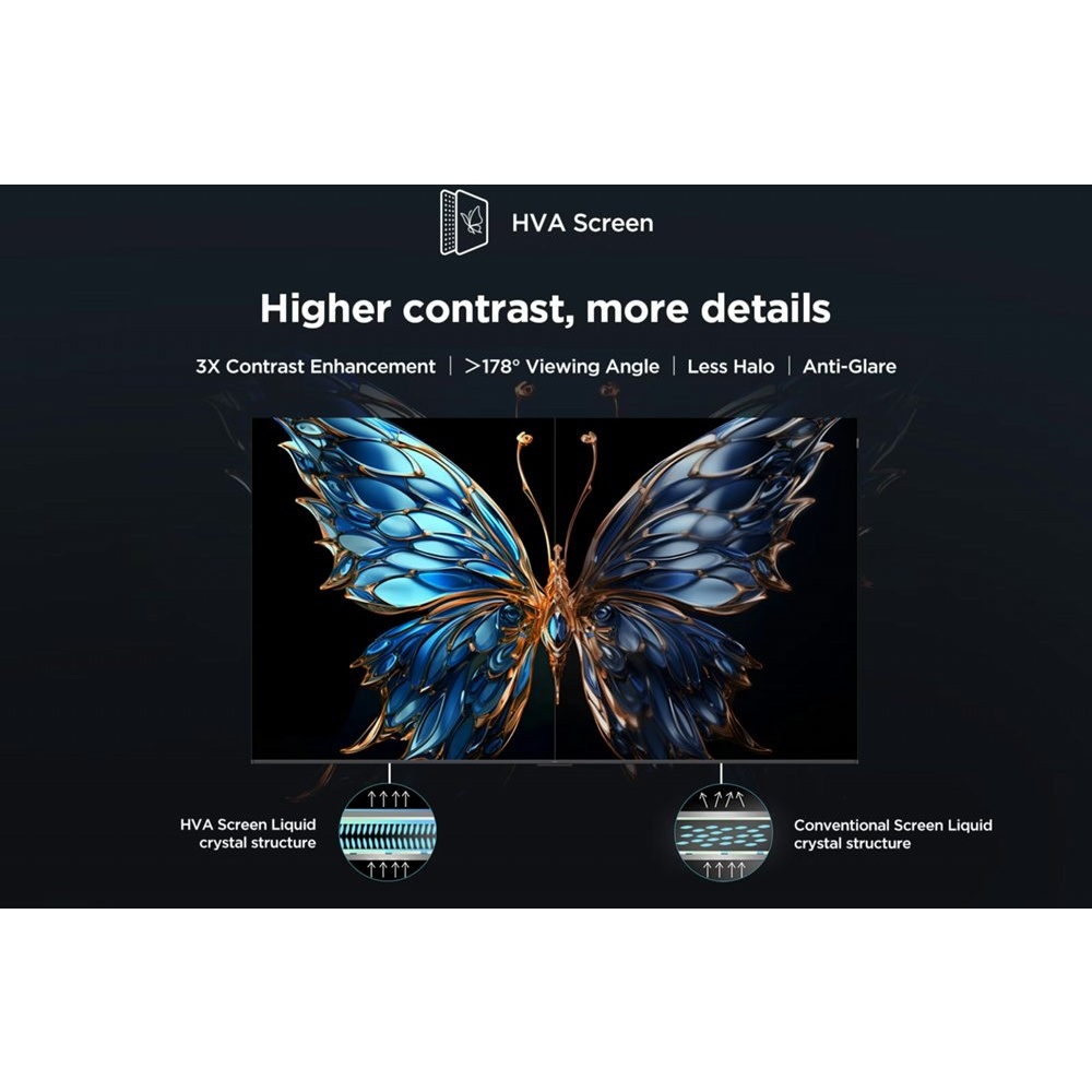 TCL 55V6C | 55" 4K Ultra HD DLED Smart TV | Google TV | Dolby Vision | 60Hz (2025) - Afbeelding 4