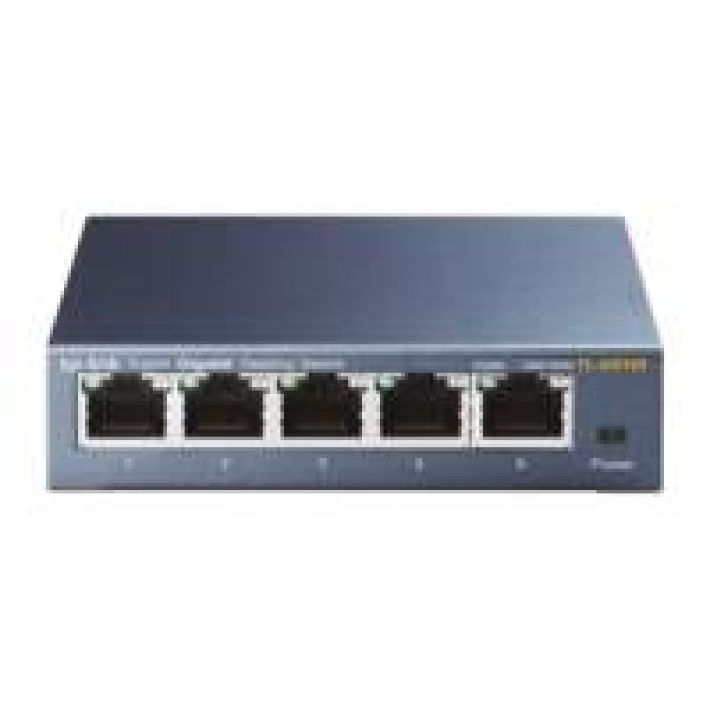 TP-Link TL-SG105 | Unmanaged Switch | 5 Poorten | Gigabit Ethernet (10/100/1000 Mbps) | Zwart - Afbeelding 2