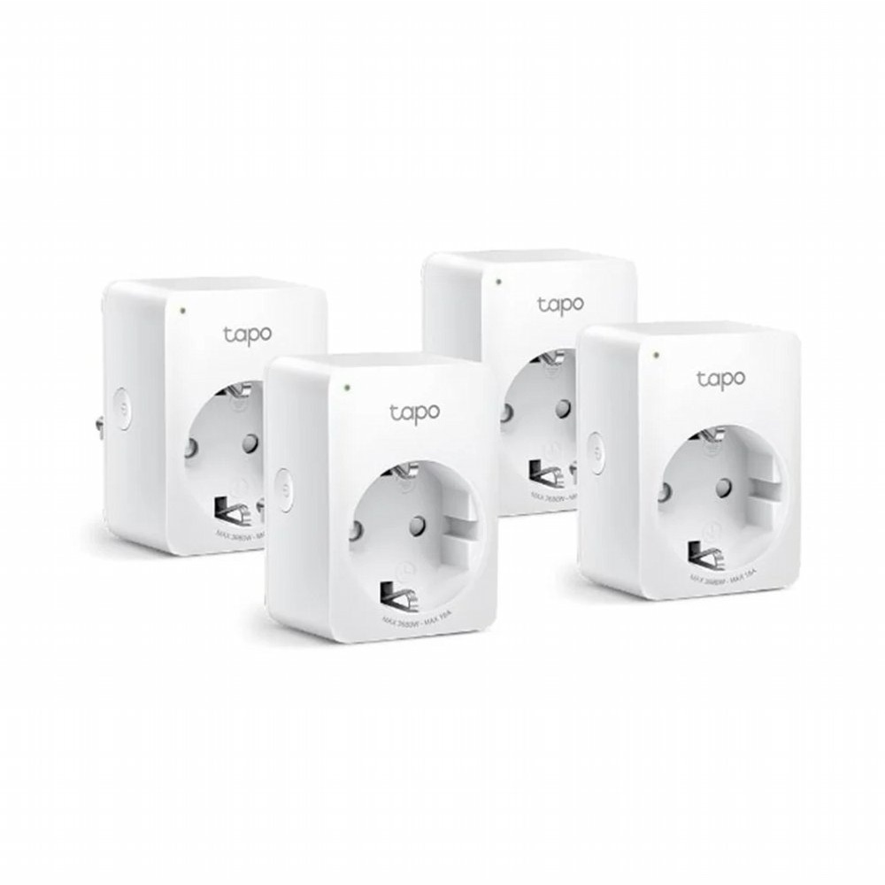 TP-Link Tapo P110 | Smart Plug | 2990 W | Wit | 4 Pack