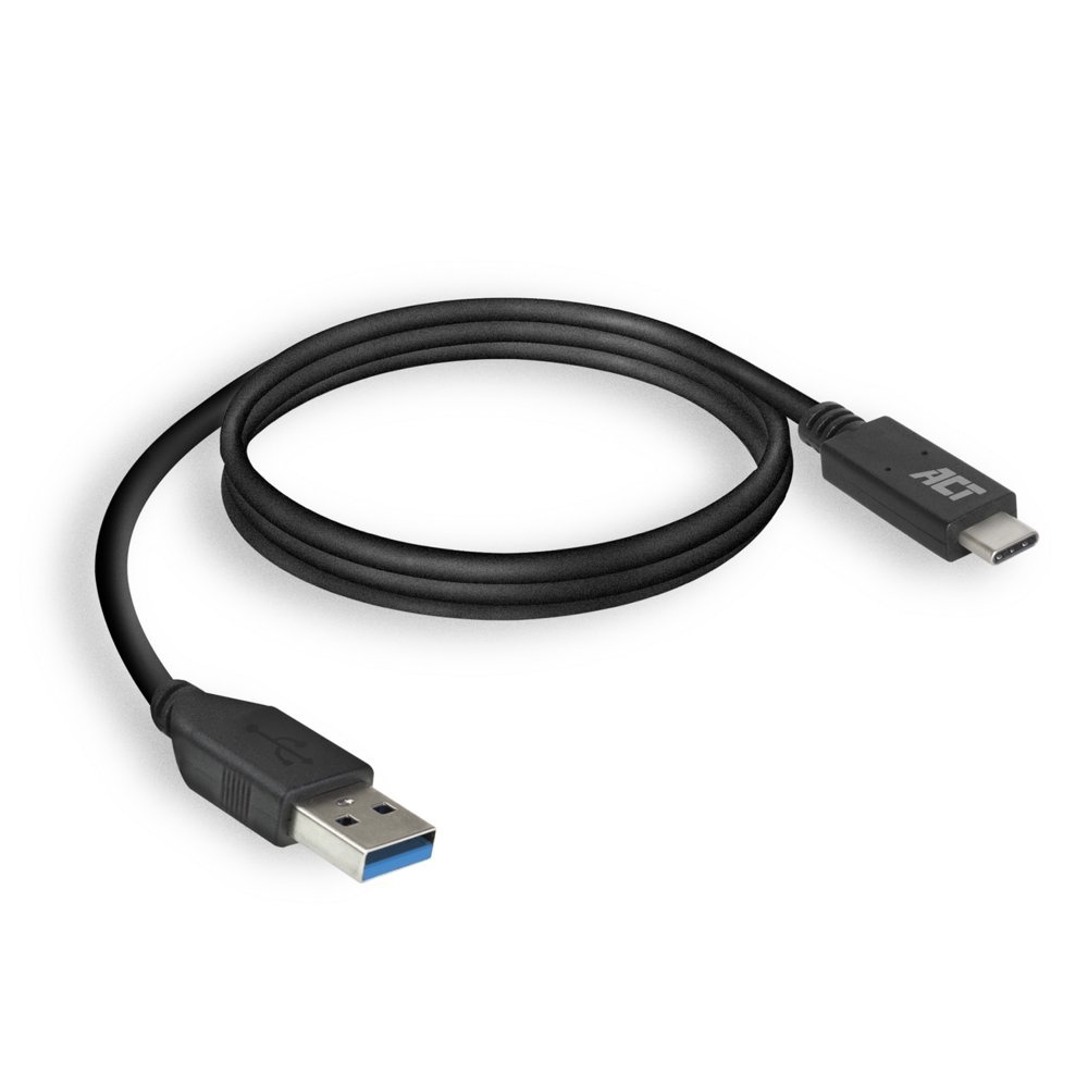 ACT AC7417 | USB 3.2 Gen 1 | USB-C naar USB-A | 2m | Zwart - Afbeelding 4