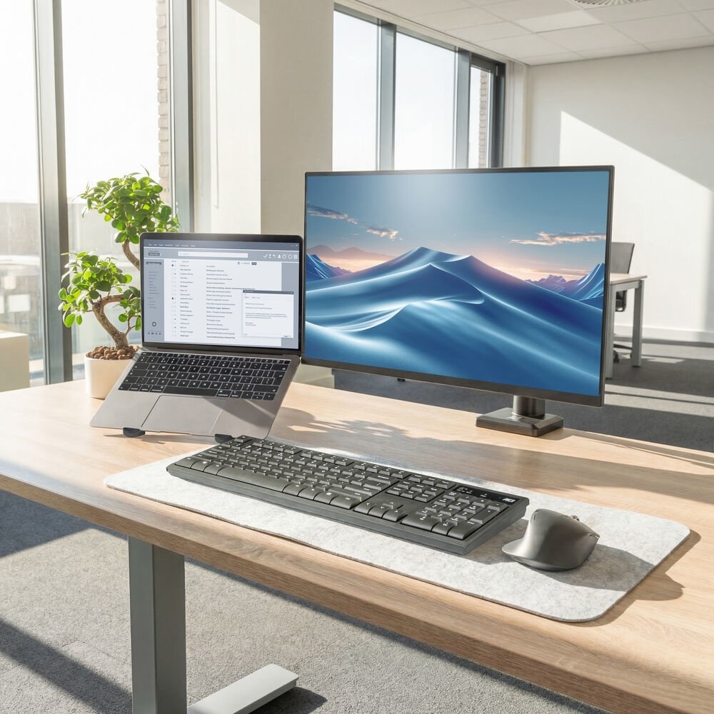 ACT AC8122 | Inklapbare Laptopstandaard tot 15,6" | 6 Verstelbare Standen | Aluminium | Inclusief Reistas - Afbeelding 5
