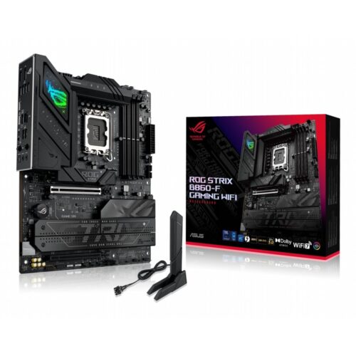 ASUS ROG Strix B860-F GAMING WIFI | Socket LGA 1851 | Intel B860 | 4xDDR5 | ATX | Moederbord
