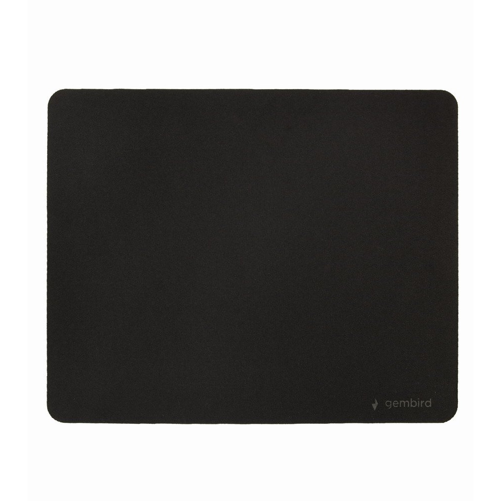 Gembird MP S BK M | Zwarte Muismat | Antislip Onderzijde | Comfortabel Textieloppervlak