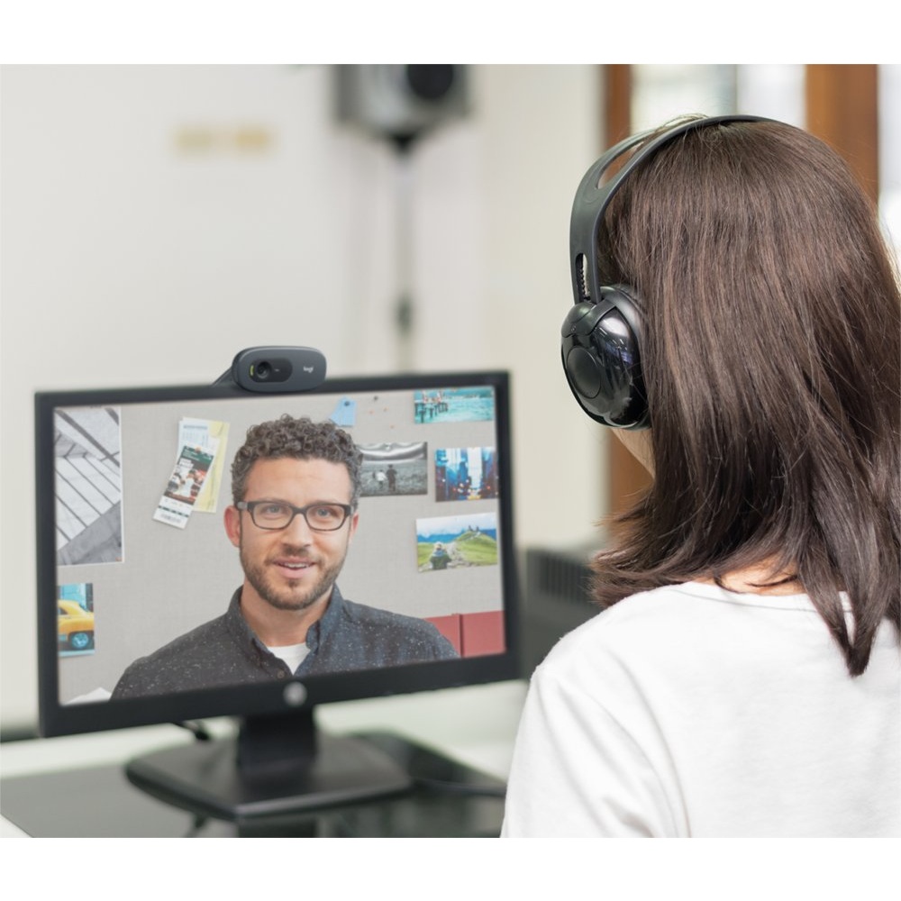 Logitech C505e | 720p 30FPS USB Webcam met Microfoon - Afbeelding 4