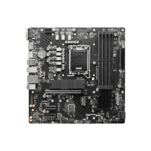 MB MSI PRO B760M-P | Socket LGA 1700 | Intel B760 | 4xDDR5 | Micro-ATX | Moederbord
