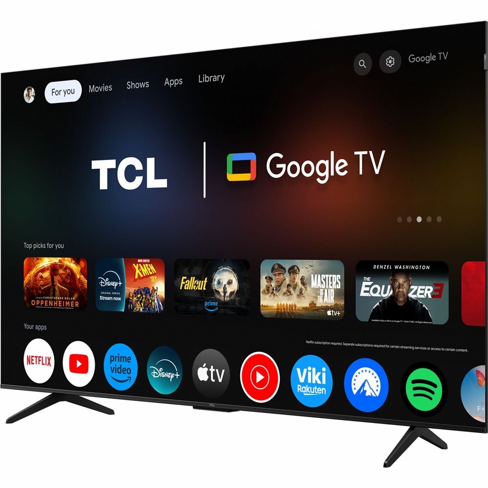 TCL 65T69C | 65" 4K Ultra HD QLED Smart TV | 60Hz | Google TV + Wifi | Dolby Vision | HDMI 2.1 (2025) - Afbeelding 2