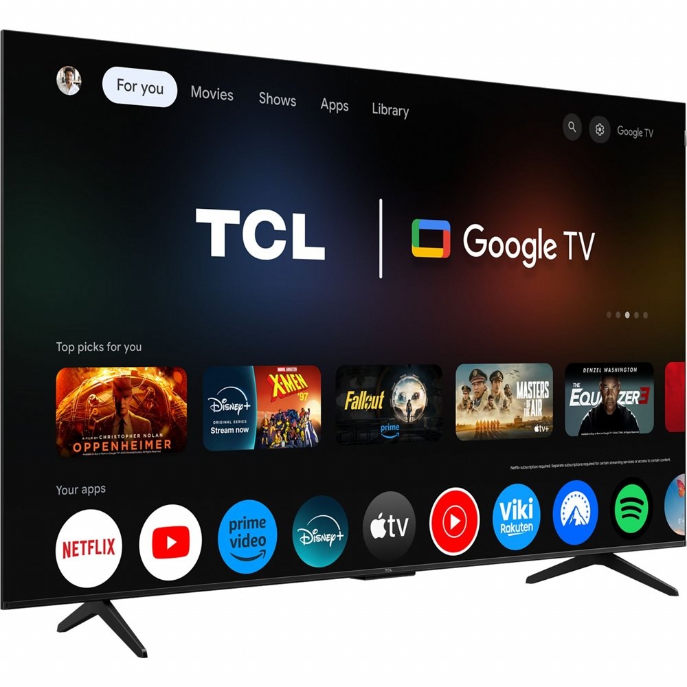TCL 65T69C | 65" 4K Ultra HD QLED Smart TV | 60Hz | Google TV + Wifi | Dolby Vision | HDMI 2.1 (2025) - Afbeelding 3