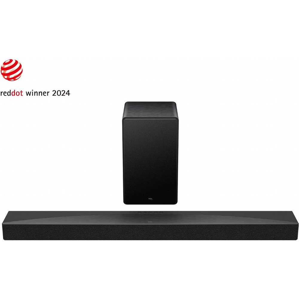 TCL Q65H | 5.1 Soundbar | Dolby Atmos & DTS:X | Draadloze Subwoofer | 580W | Zwart - Afbeelding 3