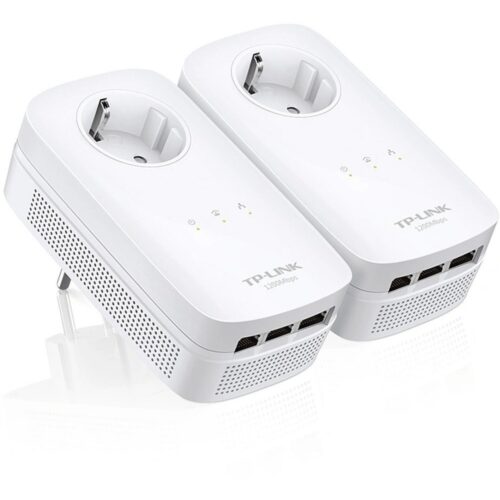 TP-Link TL-PA8030P KIT | Powerline Adapter Set | 1200 Mbps | 3x Gigabit Ethernet | Wit
