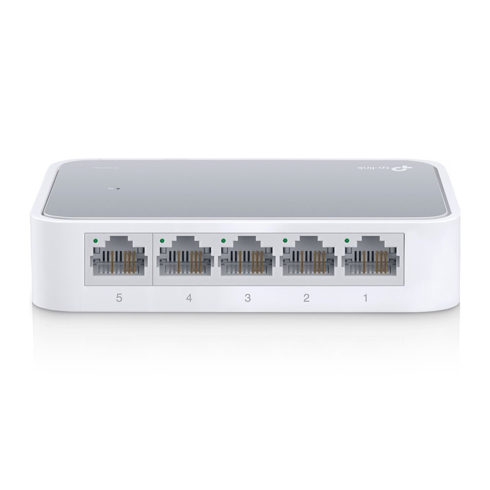 TP-Link TL-SF1005D | Unmanaged Switch | 5-poorts Fast Ethernet (10/100 Mbps) | Wit - Afbeelding 3