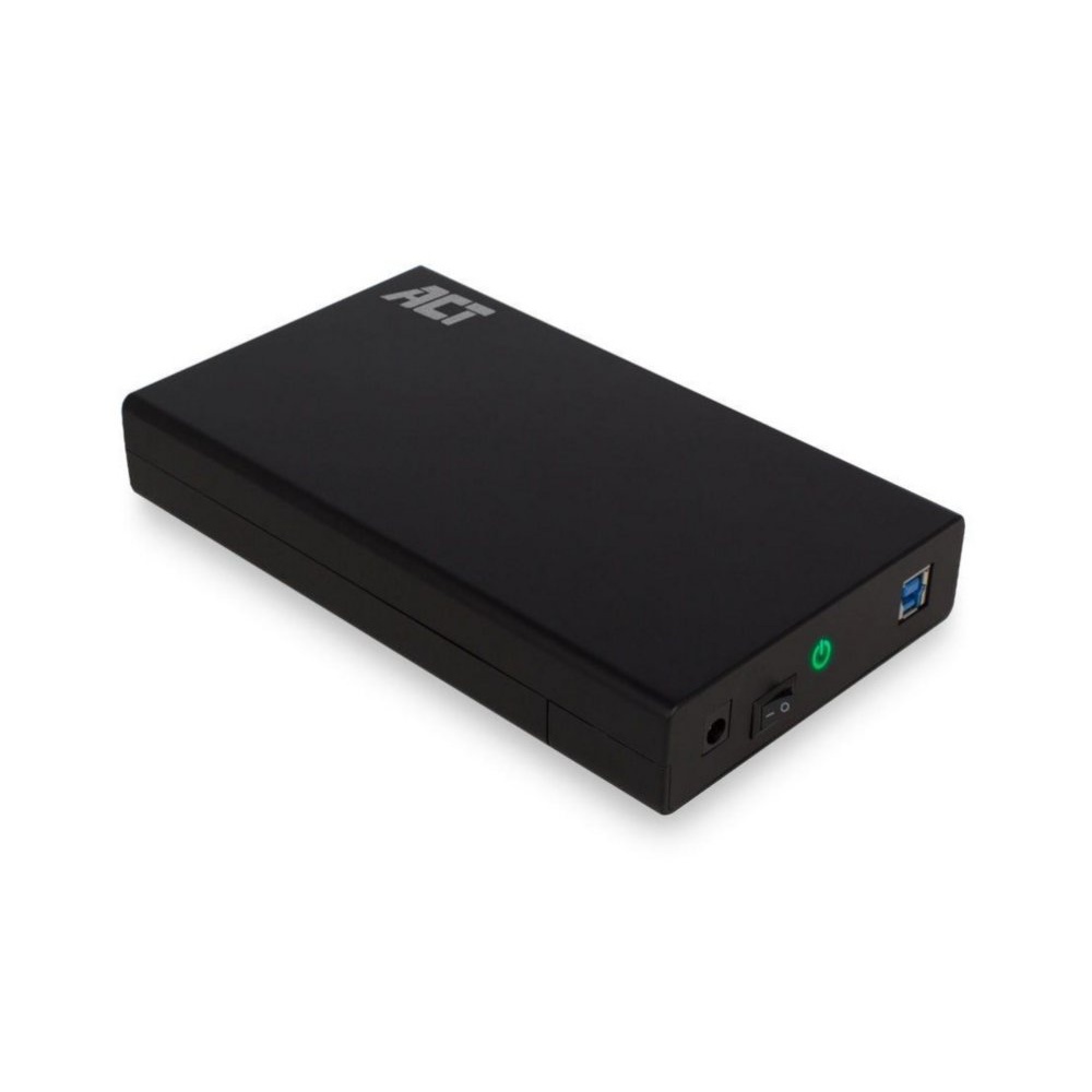 ACT AC1405 | 3,5″ SATA HDD Behuizing | USB 3.2 Gen1 (5 Gbit/s) | Schroefloos Design