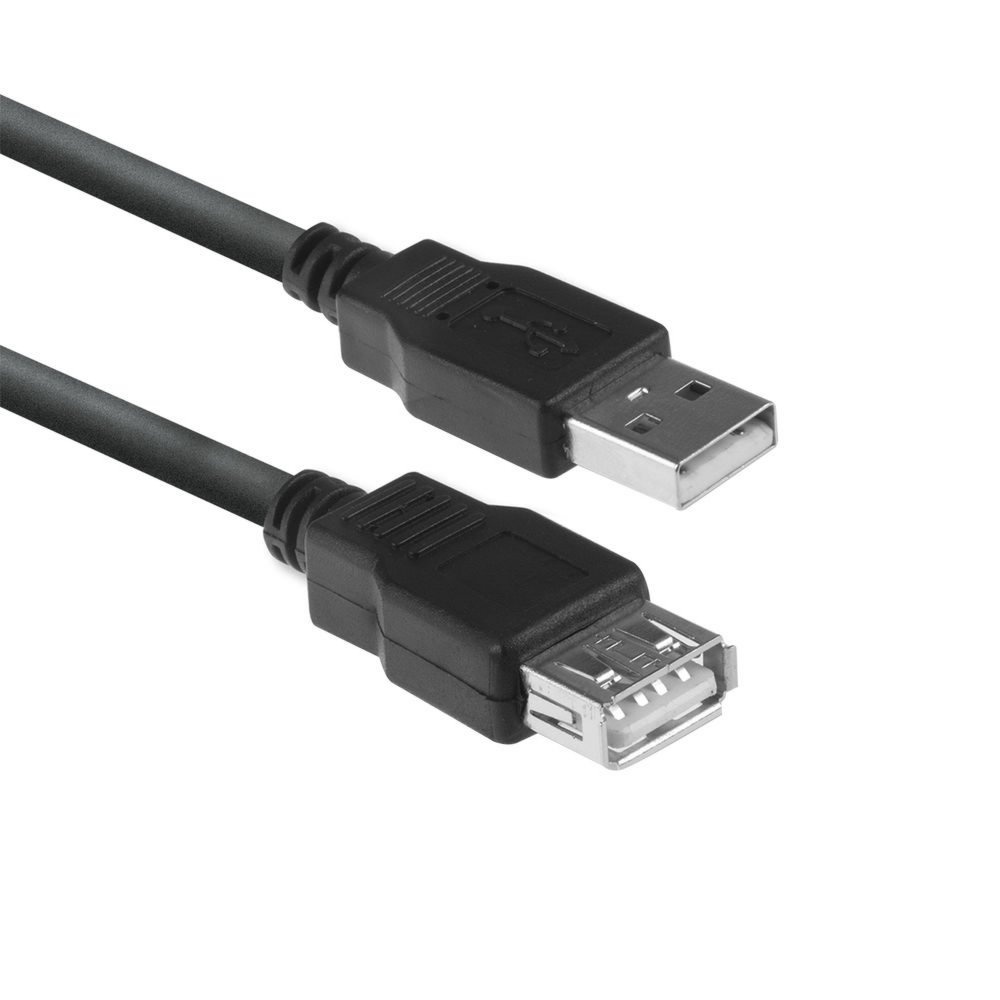 ACT AC3043 | USB 2.0 | USB-A Kabel | 3m | Zwart - Afbeelding 2