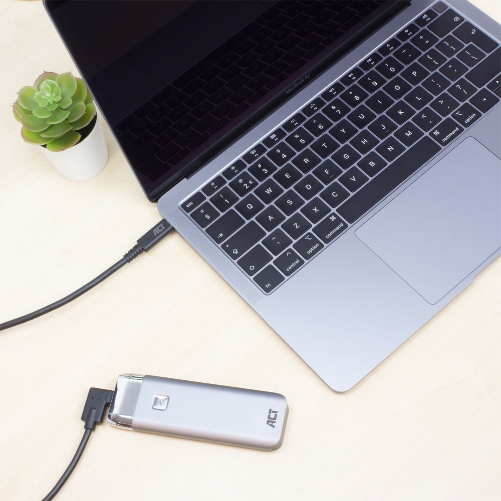 ACT AC7406 | USB 3.2 Gen 1 Kabel | USB-C naar USB-C | 1m | Zwart - Afbeelding 5