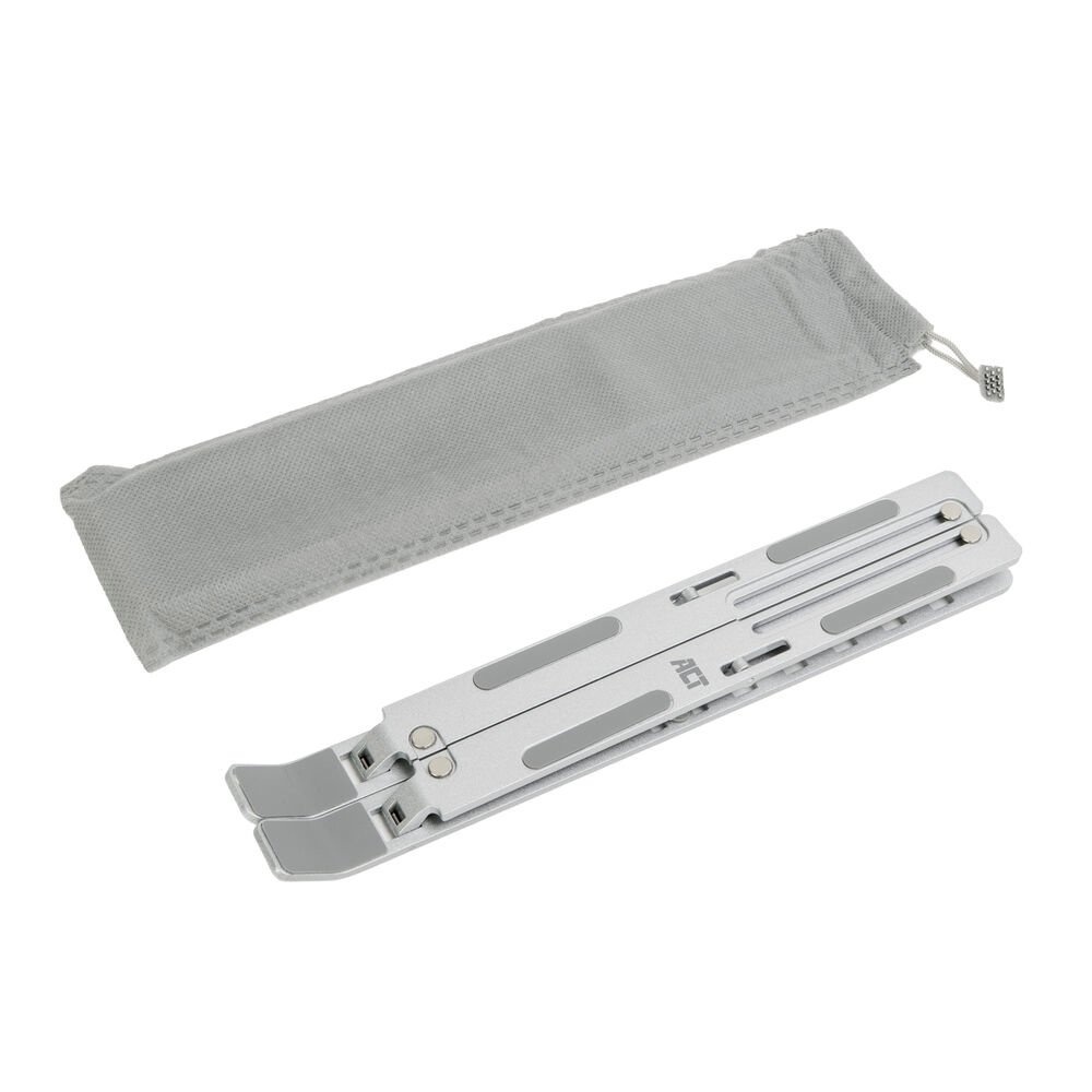ACT AC8121 | Inklapbare Laptopstandaard tot 15,6" | 7 Verstelbare Standen | Metaal | Inclusief Reistas - Afbeelding 4