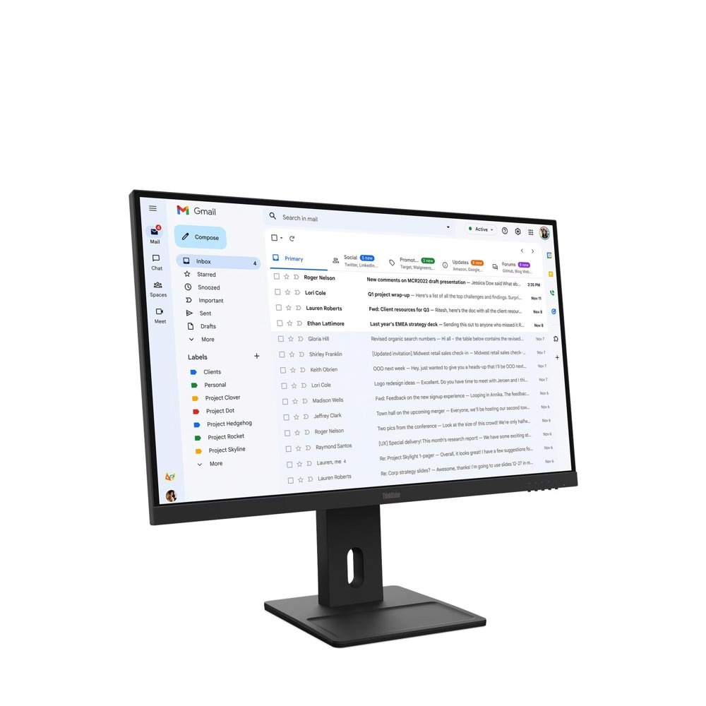 Lenovo ThinkVision E27-40 | 27" Full HD IPS | 100 Hz | HDMI & DisplayPort | Monitor - Afbeelding 2