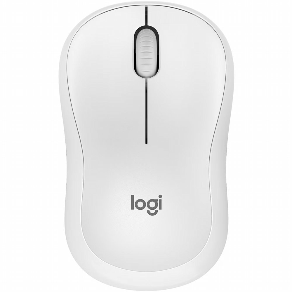 Logitech M240 | Draadloze Bluetooth Muis | Ambidextrous | Compact Reisformaat | Wit