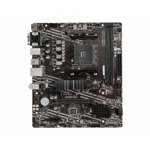 MSI A520M PRO | Socket AM4 | AMD A520 | 2xDDR4 | Micro-ATX | Moederbord | 2e Kans