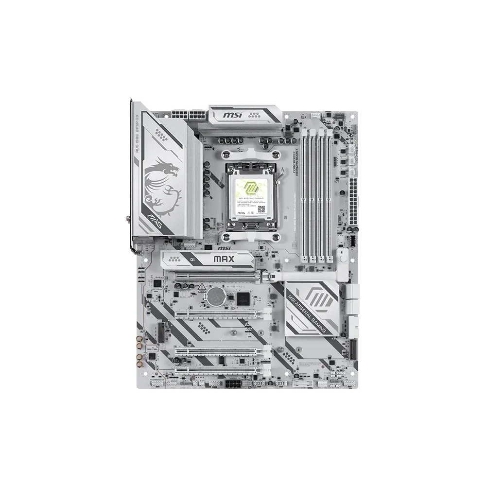 MSI MAG B850 GAMING PLUS MAX WIFI | AMD B850 | AM5 | DDR5 | Wi-Fi 7 | ATX Moederbord