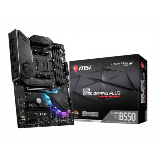 MSI MPG B550 Gaming Plus | Socket AM4 | Intel B550 | 4xDDR4 | ATX | Moederbord | RENEWED