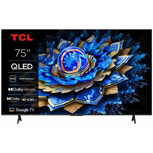 TCL 75T69C | 75" 4K UHD QLED TV | Dolby Vision & HDR10+ | Google TV