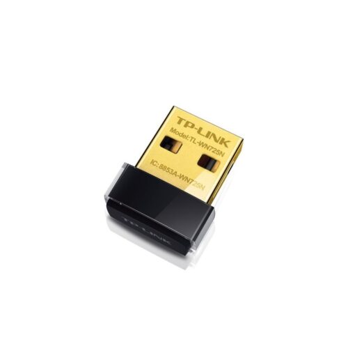 TP-Link TL-WN725N | Wi-Fi 4 Nano USB-adapter | 150 Mbps | 2,4 GHz | USB 2.0