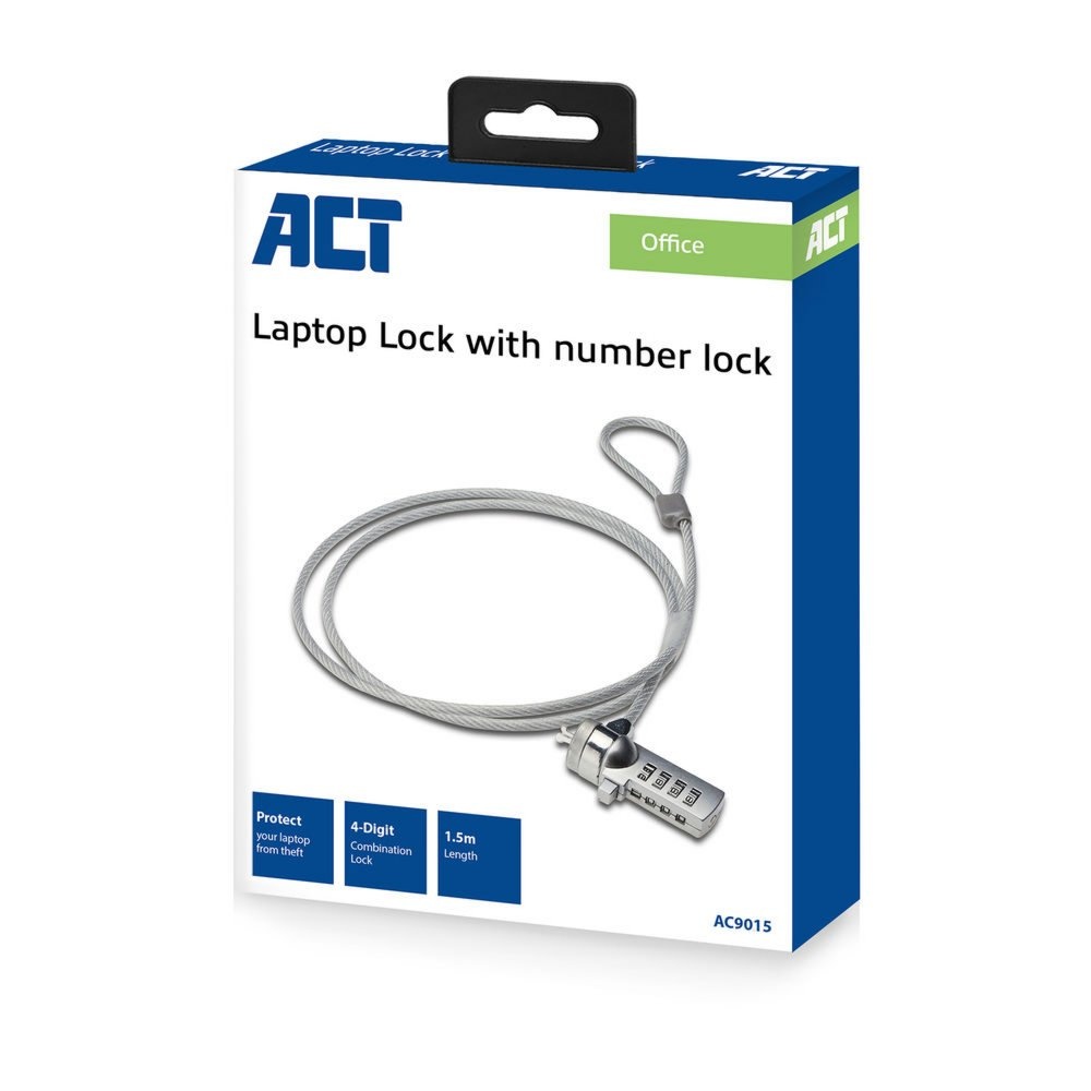 ACT kabelslot | Zilver | 1,5 m | AC9015 - Afbeelding 2