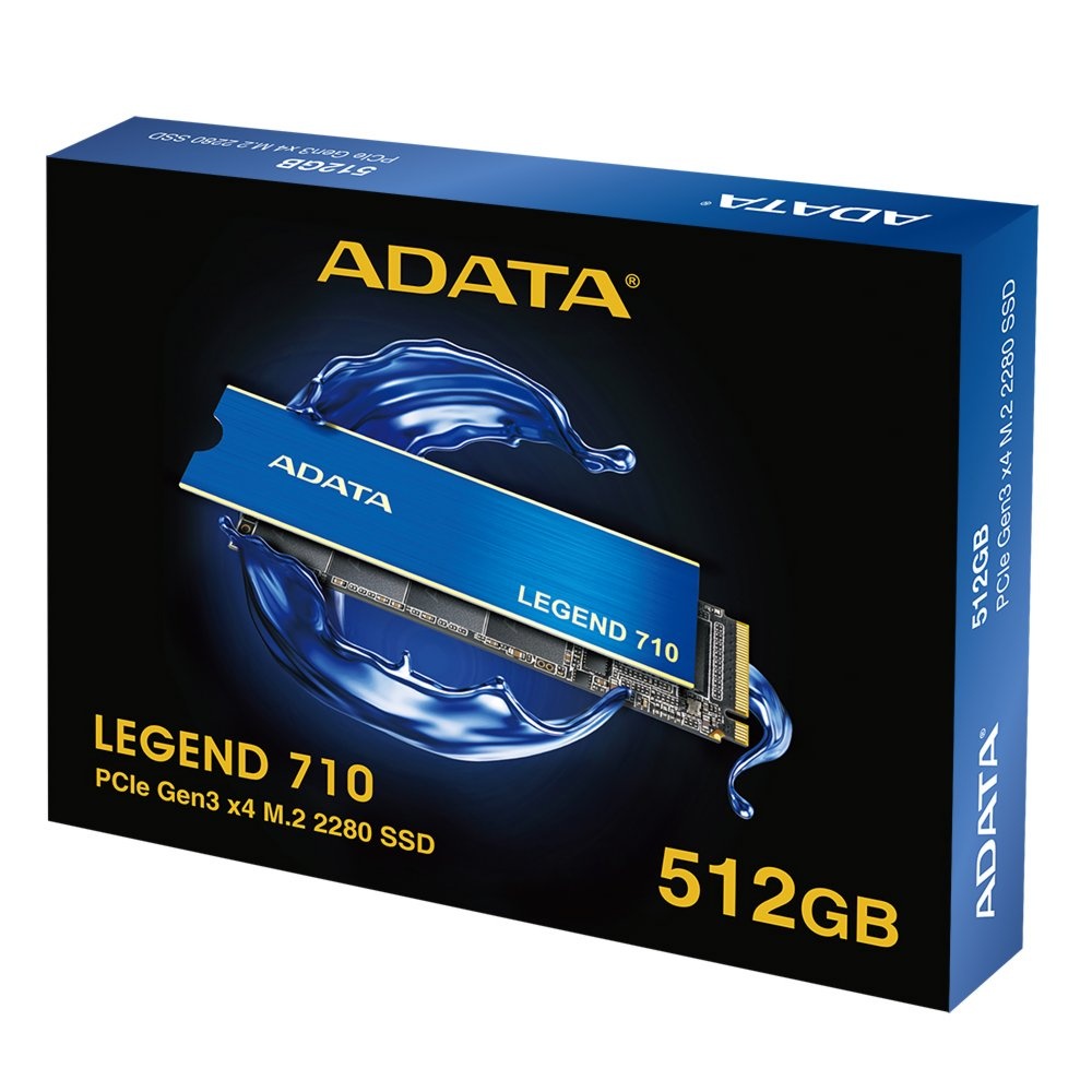 ADATA Legend 710 | 512GB NVMe SSD | M.2 Gen3 | 2400 MB/s Lezen | 1600 MB/s Schrijven - Afbeelding 8