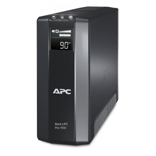 APC Back-UPS Pro BR900G-GR | 900 VA UPS met LCD-scherm | 5 Aansluitingen | AVR Technologie | Geavanceerde Bescherming tegen Spanningstoringen
