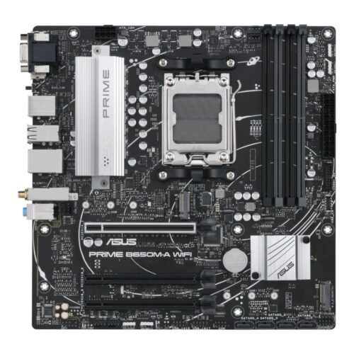 ASUS PRIME B650M-A WIFI | Socket LGA 1700 | Intel B760 | 4xDDR5 | Micro-ATX | Moederbord