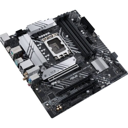 ASUS PRIME B660M-A WIFI D4 | Socket LGA 1700 | Intel B660 | 4xDDR4 | Micro-ATX | Moederbord