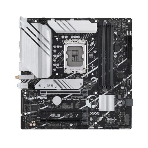 ASUS PRIME B760M-A WIFI D4 | Socket LGA 1700 | Intel B760 | 4xDDR4 | Micro-ATX | Moederbord