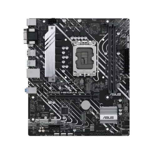 ASUS PRIME H610M-A D4-CSM | Socket LGA 1700 | Intel H610 | 2xDDR4 | Micro-ATX | Moederbord