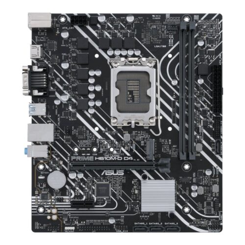 ASUS PRIME H610M-D D4 | Socket LGA 1700 | Intel H610 | 2xDDR4 | Micro-ATX | Moederbord