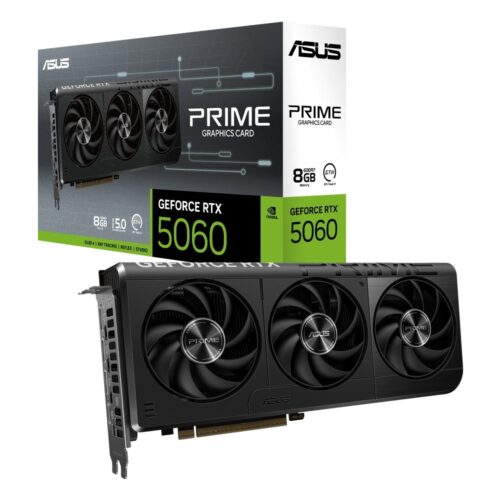 ASUS Prime GeForce RTX 5060 | 8GB GDDR7 | DLSS 4 | Videokaart | Nvidia GPU