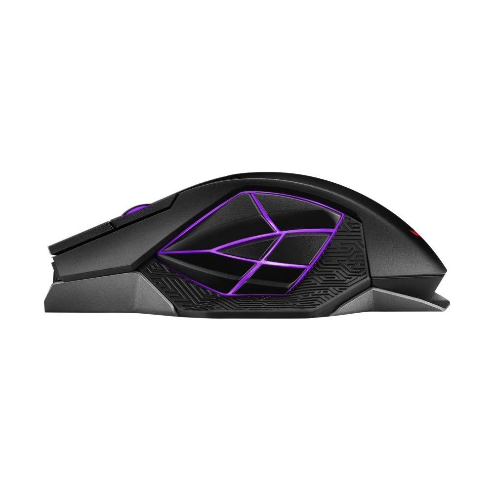ASUS ROG Spatha X | Draadloze Gaming Muis | Rechtshandig | RF + USB-A | 19000 DPI | Zwart - Afbeelding 2