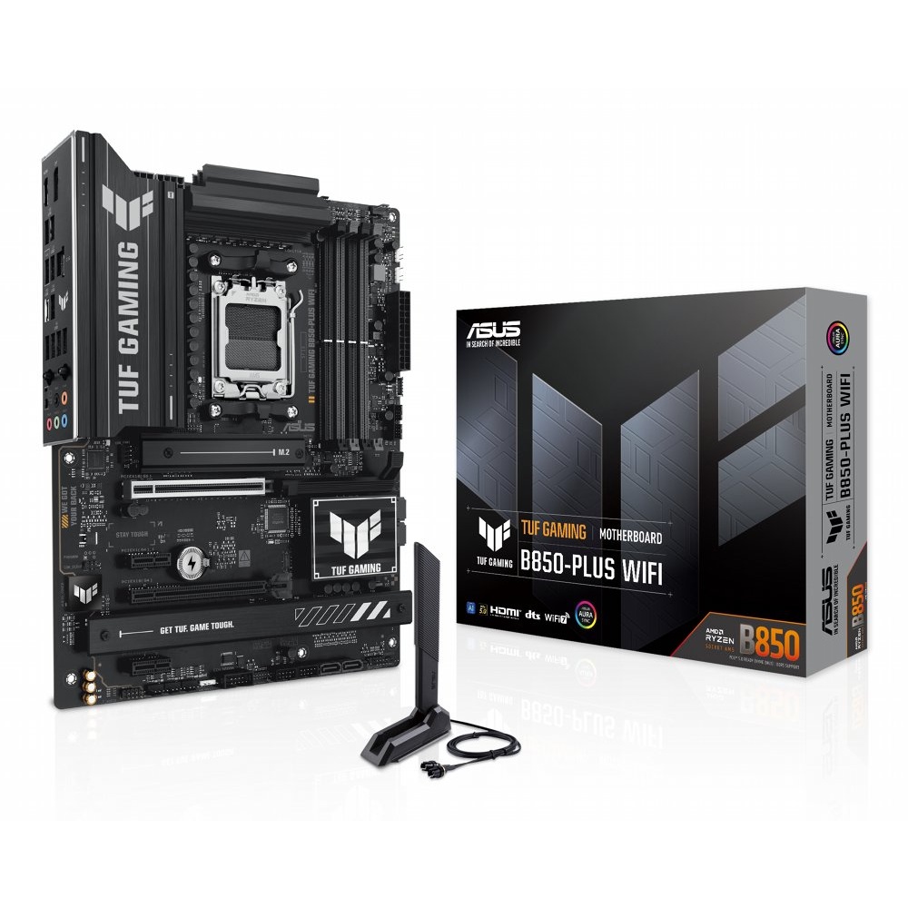 ASUS TUF Gaming B850-PLUS WIFI | AMD B850 Moederbord | AM5 | ATX | DDR5 | PCIe 5.0 | WiFi 7 | 2.5GbE