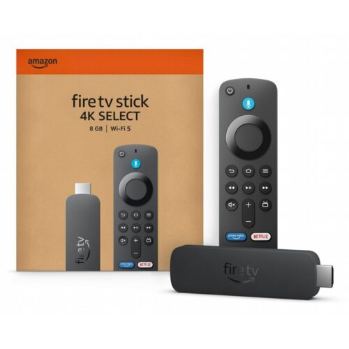 Amazon Fire TV Stick 4K Select | Streaming Media Player | Wi-Fi & Bluetooth | Alexa Voice Remote