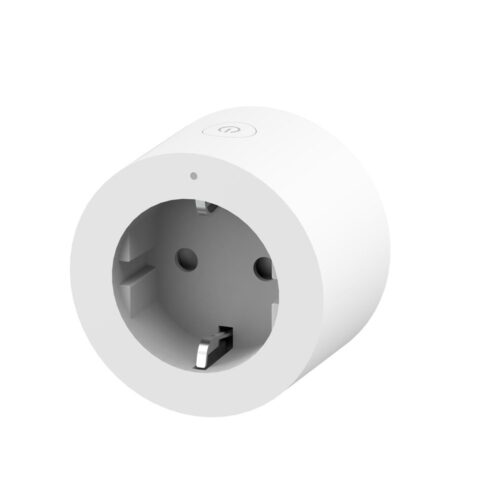 Aqara Smart Plug EU | Slimme stekker | 10A (2300W) | Actieve energiemeting | Oververhittings- en overbelastingsbeveiliging | Zigbee 3.0 | Compatibel met HomeKit, Alexa, Google Assistant | Wit