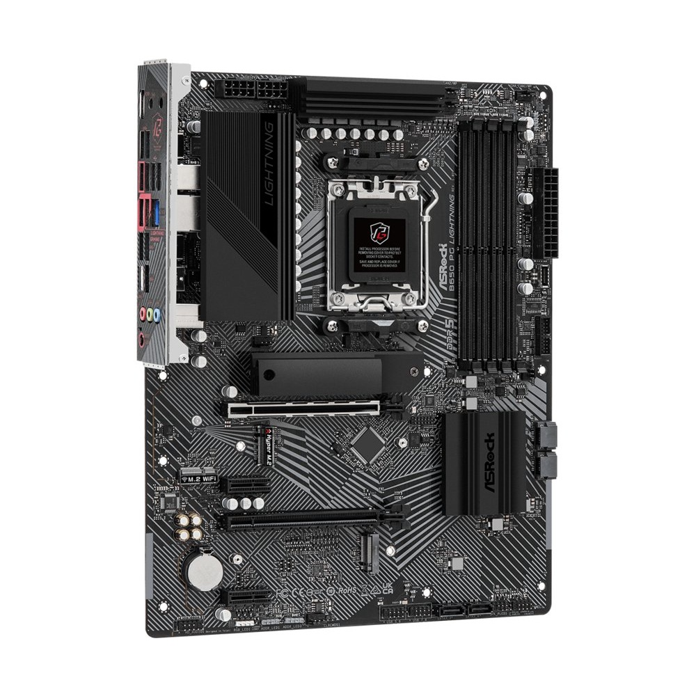 Asrock B650 PG Lightning | Socket AM5 | AMD B650 | 4xDDR5 | ATX | Moederbord - Afbeelding 4