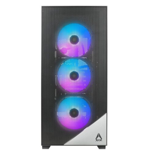 Azza Aero 480 RGB | Midi Tower Case | Zwart